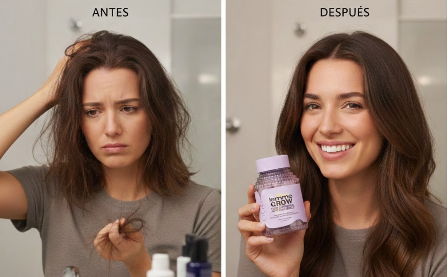 LEMME GROW® – Cabello más largo, fuerte y abundante desde la raíz