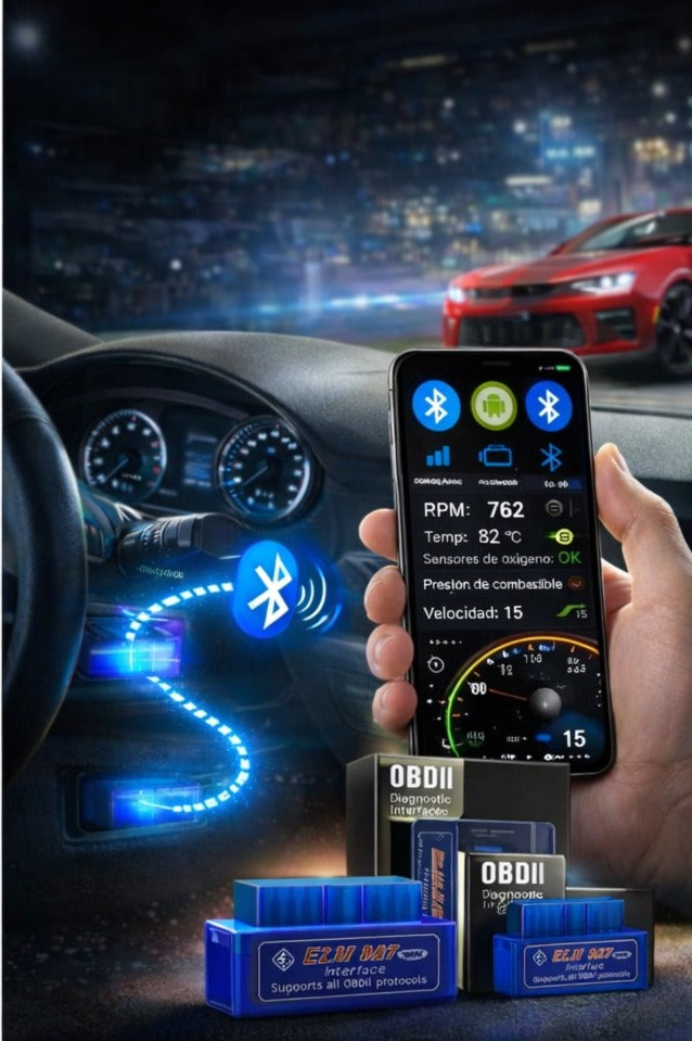 MINI OBD SCAN® – El escáner automotriz que detecta cualquier falla desde tu celular AL INSTANTE