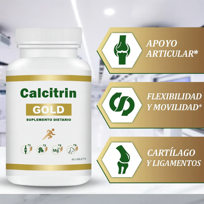 Calcitrin Gold: ¡El fin de la tortura ciática y artrítica! Mueve tus articulaciones como si tuvieras 20 años en solo semanas.