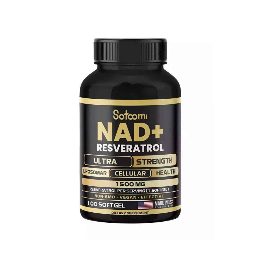 NAD + Resveratrol: ¡Basta de Vergüenza! Elimina arrugas, patas de gallo y cuello flácido, y recupera la energía de tus 20's en tiempo récord!