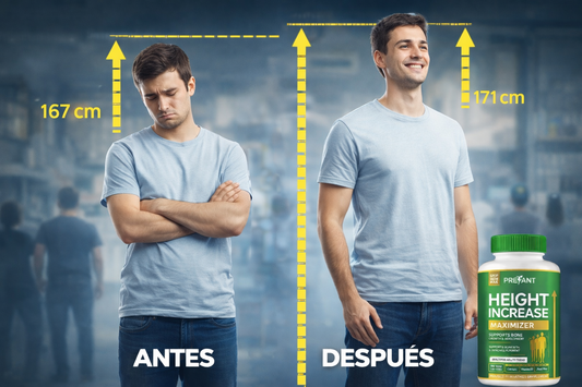 GROWTH MAX® Aumenta de altura de forma natural en SEMANAS