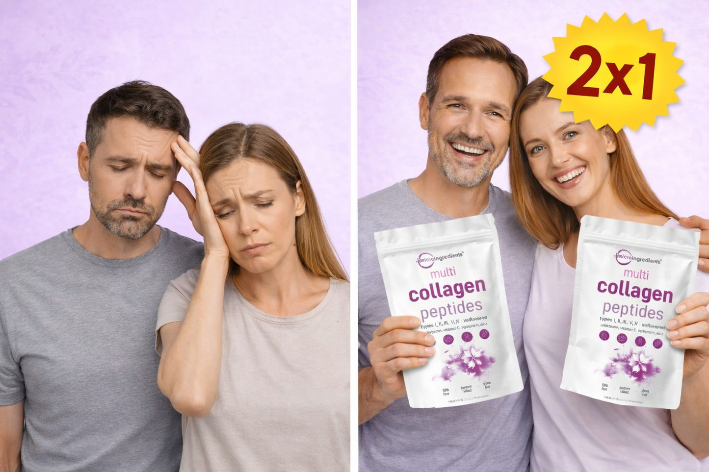 ¡OFERTA 2X1! MULTI COLAGENO PEPTIDES® El secreto para una piel más firme y articulaciones sin dolor