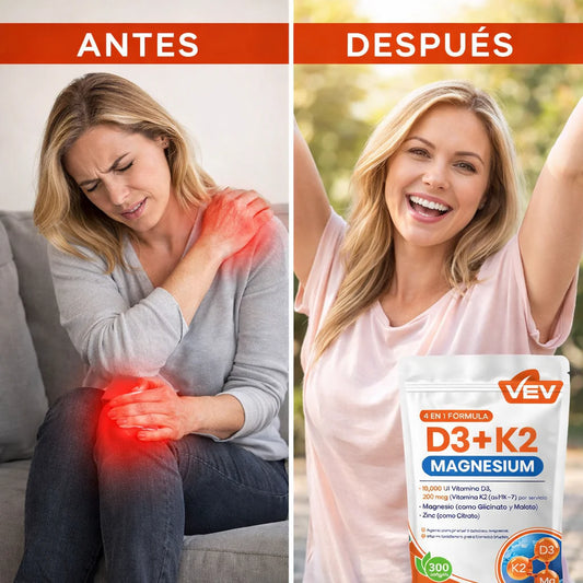 Corefeel D3 + K2®: El fin de la rigidez y el dolor causado por la artritis en tus huesos y articulaciones