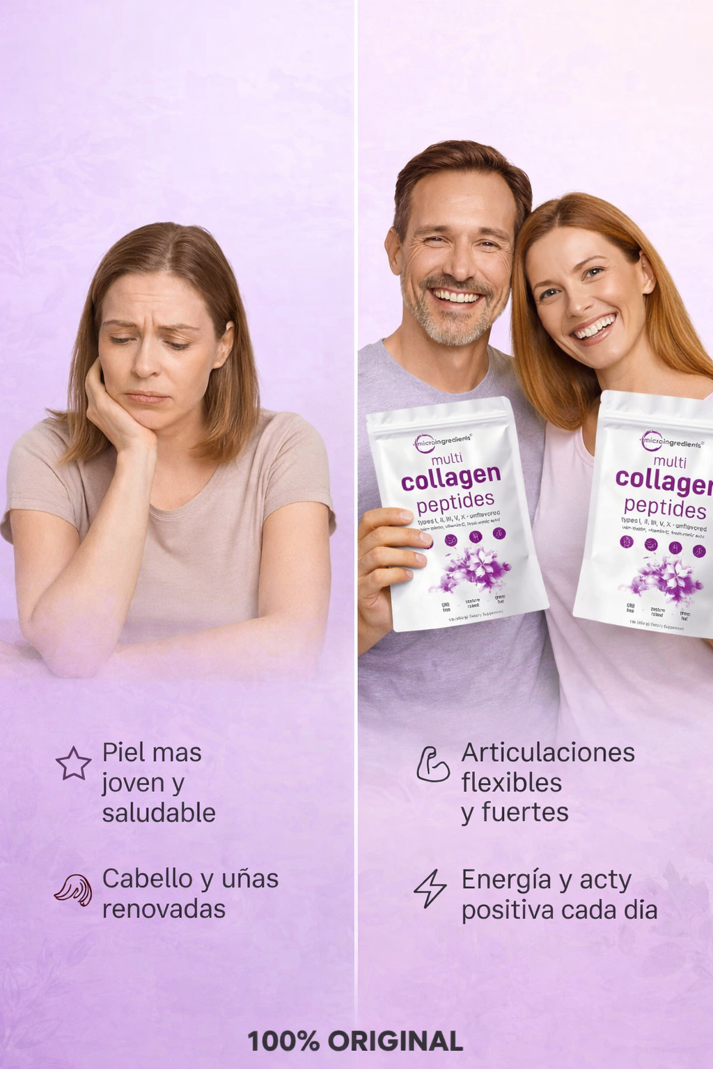 ¡OFERTA 2X1! MULTI COLAGENO PEPTIDES® El secreto para una piel más firme y articulaciones sin dolor