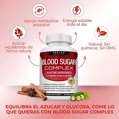 Blood Sugar Complex: ¡Adiós a la Montaña Rusa del Azúcar! Recupera la Libertad y el Control de tu Vida en Solo 30 Días.