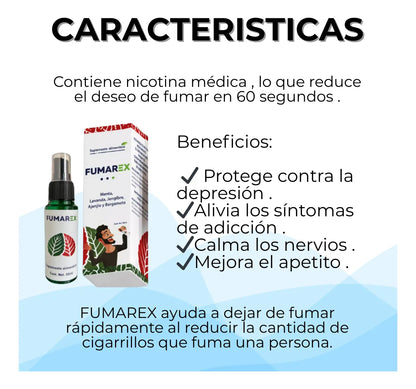 Fumarex: Rompe las Cadenas de la Adicción al Tabaco y Elimina la Ansiedad, ¡Recupera Tu Libertad!