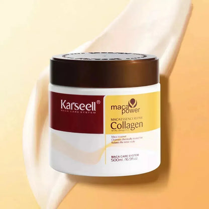 Mascarilla Karseell Maca Power: ¡Dile Adiós al Cabello Dañado y Luce una Melena de Ensueño en Solo Minutos!