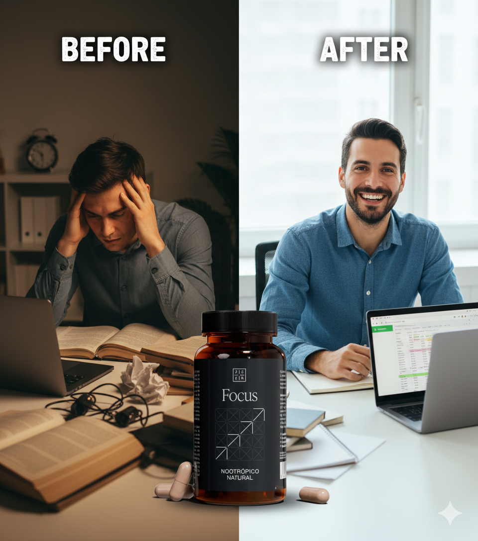 ZZEN FOCUS® – Cápsulas naturales que mejoran tu concentración en solo 30 minutos