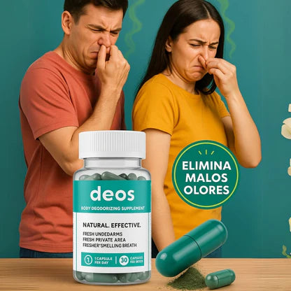 Desodorante Interno Deos: Elimina el Olor Corporal de Pies a Cabeza