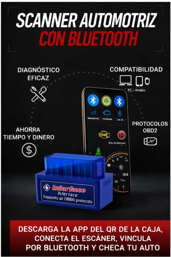 MINI OBD SCAN® – El escáner automotriz que detecta cualquier falla desde tu celular AL INSTANTE