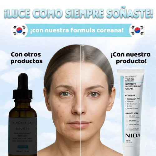 NIDA™ Crema reafirmante anti arrugas y manchas