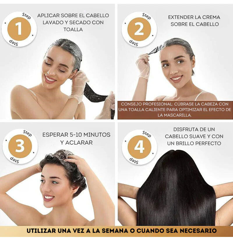 Mascarilla Karseell Maca Power: ¡Dile Adiós al Cabello Dañado y Luce una Melena de Ensueño en Solo Minutos!