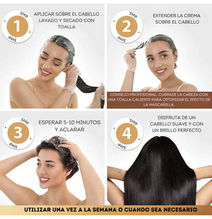 Mascarilla Karseell Maca Power: ¡Dile Adiós al Cabello Dañado y Luce una Melena de Ensueño en Solo Minutos!